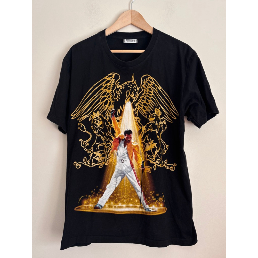 Vintage The Roxx Queen Tee Large Single Stitch All Over Print